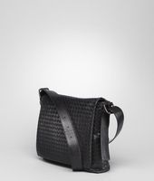 Bottega Veneta® Shadow Intrecciato Light Calf Cross Body Messenger Bottega Veneta® Shadow Intrecciato Light Calf Cross Body Messenger