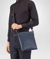 Bottega Veneta® Light Tourmaline Intrecciato VN Cross Body Messenger Bottega Veneta® Light Tourmaline Intrecciato VN Cross Body Messenger