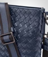 Bottega Veneta® Light Tourmaline Intrecciato VN Cross Body Messenger Bottega Veneta® Light Tourmaline Intrecciato VN Cross Body Messenger