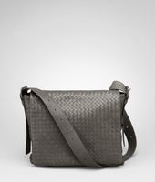 Bottega Veneta® Intrecciato Light Calf Cross Body Messenger Bottega Veneta® Intrecciato Light Calf Cross Body Messenger