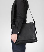 Bottega Veneta® Intrecciato Light Calf Cross Body Messenger Bottega Veneta® Intrecciato Light Calf Cross Body Messenger