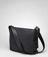 Bottega Veneta® Intrecciato Light Calf Cross Body Messenger Bottega Veneta® Intrecciato Light Calf Cross Body Messenger