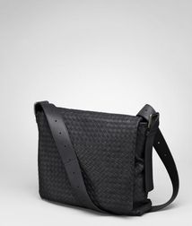 Messenger BagBagsLeatherBlue Bottega Veneta®