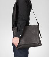 Bottega Veneta® Intrecciato Light Calf Cross Body Messenger Bottega Veneta® Intrecciato Light Calf Cross Body Messenger