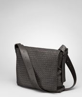Bottega Veneta® Intrecciato Light Calf Cross Body Messenger Bottega Veneta® Intrecciato Light Calf Cross Body Messenger