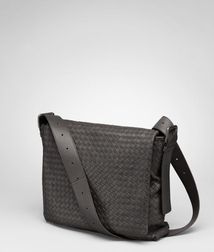 Messenger BagBagsLeatherBlue Bottega Veneta®