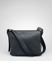Bottega Veneta® Intrecciato Light Calf Cross Body Messenger Bottega Veneta® Intrecciato Light Calf Cross Body Messenger