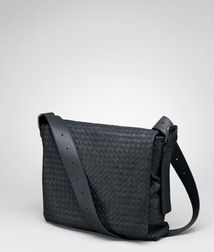 Messenger BagBagsLeatherBlue Bottega Veneta®