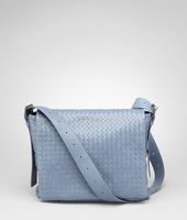 Bottega Veneta® Intrecciato Light Calf Cross Body Messenger Bottega Veneta® Intrecciato Light Calf Cross Body Messenger
