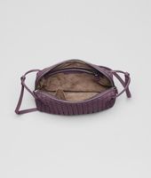 Bottega Veneta® Nero Intrecciato Nappa Cross Body Bag Bottega Veneta® Nero Intrecciato Nappa Cross Body Bag