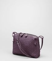 Bottega Veneta® Nero Intrecciato Nappa Cross Body Bag Bottega Veneta® Nero Intrecciato Nappa Cross Body Bag