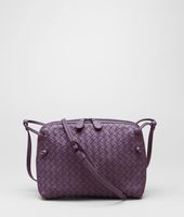 Bottega Veneta® Nero Intrecciato Nappa Cross Body Bag Bottega Veneta® Nero Intrecciato Nappa Cross Body Bag