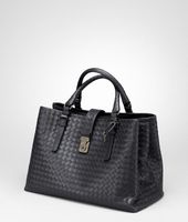 Bottega Veneta® Appia Intrecciato Light Calf Roma Bag Bottega Veneta® Appia Intrecciato Light Calf Roma Bag