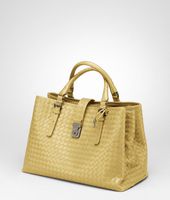 Bottega Veneta® Appia Intrecciato Light Calf Roma Bag Bottega Veneta® Appia Intrecciato Light Calf Roma Bag