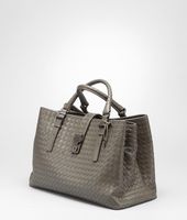 Bottega Veneta® Appia Intrecciato Light Calf Roma Bag Bottega Veneta® Appia Intrecciato Light Calf Roma Bag
