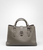 Bottega Veneta® Appia Intrecciato Light Calf Roma Bag Bottega Veneta® Appia Intrecciato Light Calf Roma Bag