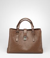 Bottega Veneta® Appia Intrecciato Light Calf Roma Bag Bottega Veneta® Appia Intrecciato Light Calf Roma Bag