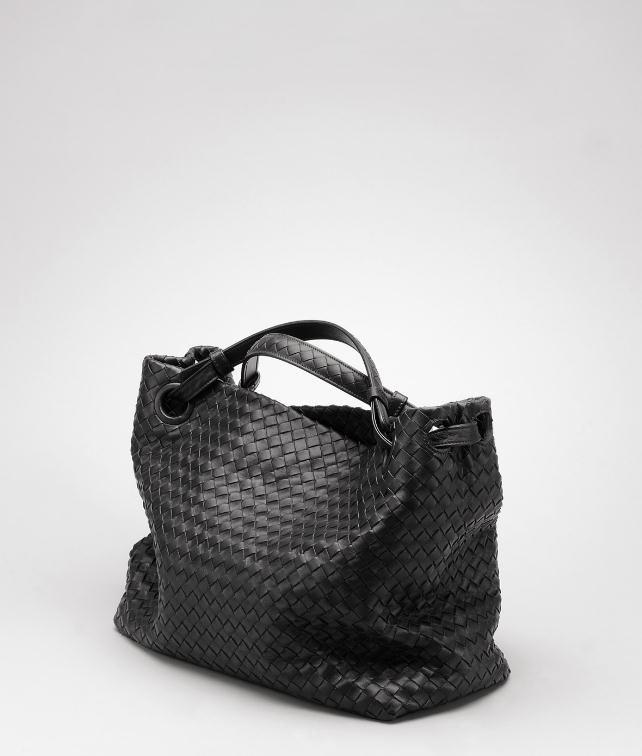 BOTTEGA VENETA Ebano Intrecciato Nappa Bag Shoulder or hobo bag D fp