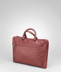 BriefcaseBagsLeatherRed Bottega Veneta®