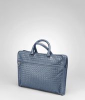 Bottega Veneta® Nero Intrecciato Light Calf Briefcase Bottega Veneta® Nero Intrecciato Light Calf Briefcase