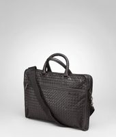 Bottega Veneta® Nero Intrecciato Light Calf Briefcase Bottega Veneta® Nero Intrecciato Light Calf Briefcase