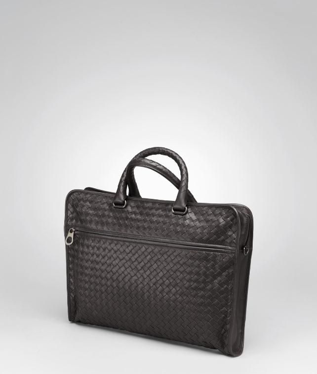 BOTTEGA VENETA BRIEFCASE IN NERO INTRECCIATO CALF Business bag U fp