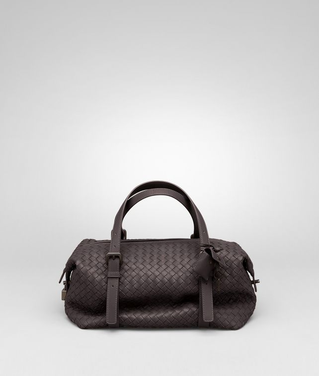 BOTTEGA VENETA Ebano Intrecciato Nappa Montaigne Bag Top Handle Bag D fp