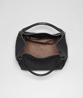 Bottega Veneta® Ebano Intrecciato Nappa Parachute Bag Bottega Veneta® Ebano Intrecciato Nappa Parachute Bag