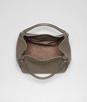 Bottega Veneta® Ebano Intrecciato Nappa Parachute Bag Bottega Veneta® Ebano Intrecciato Nappa Parachute Bag