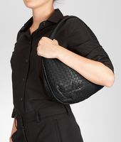 Bottega Veneta® Nero Intrecciato Nappa Bag Bottega Veneta® Nero Intrecciato Nappa Bag
