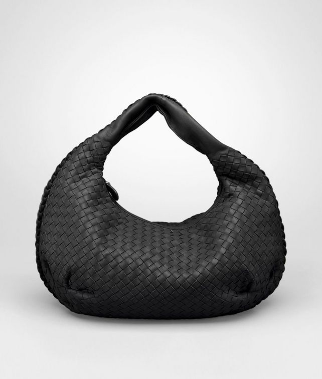 BOTTEGA VENETA Nero Intrecciato Nappa Bag Shoulder or hobo bag D fp