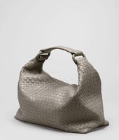 Bottega Veneta® Moro Intrecciato Light Calf Sloane Bag Bottega Veneta® Moro Intrecciato Light Calf Sloane Bag