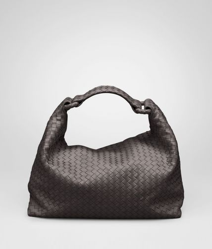 BOTTEGA VENETA - Moro Intrecciato Light Calf Sloane Bag