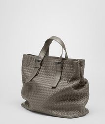 ToteBagsLeatherBlue Bottega Veneta®