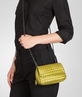 Bottega Veneta® Intrecciato Nappa Messenger Mini Bag Bottega Veneta® Intrecciato Nappa Messenger Mini Bag