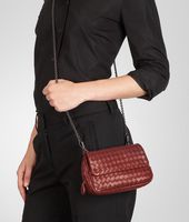 Bottega Veneta® Intrecciato Nappa Messenger Mini Bag Bottega Veneta® Intrecciato Nappa Messenger Mini Bag