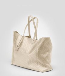 Tote BagBagsLeatherWhite Bottega Veneta®