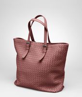 Bottega Veneta® Krim Intrecciato Nappa Tote Bottega Veneta® Krim Intrecciato Nappa Tote