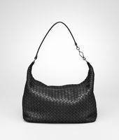 Bottega Veneta® Tasche aus Nappaleder Intrecciato Nero Bottega Veneta® Tasche aus Nappaleder Intrecciato Nero