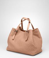 Bottega Veneta® Krim Intrecciato Nappa Tote Bottega Veneta® Krim Intrecciato Nappa Tote