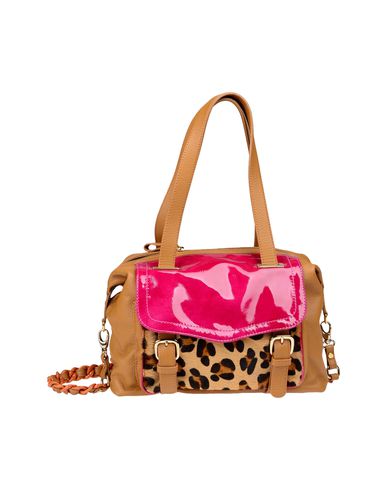 ZOOM JUST CAVALLI - Medium leather bag