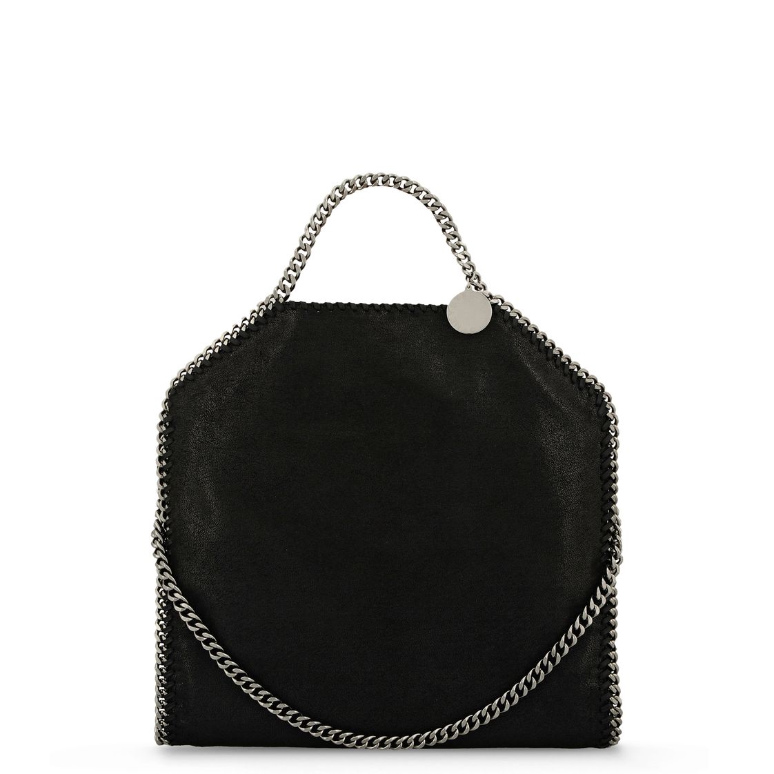Stella McCartney, Tote Bag Pieghevole Falabella in Daino Ruvido