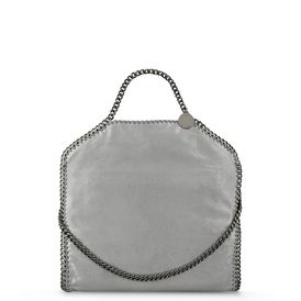 STELLA McCARTNEY, Shoulder Bag, Falabella Chamois Fold Over Tote 