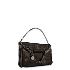 STELLA McCARTNEY, Shoulder Bag, Falabella Chamois Fold Over Tote 