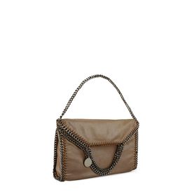 STELLA McCARTNEY, Shoulder Bag, Falabella Chamois Fold Over Tote 