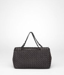 Top Handle BagBagsTextile fibersBlack Bottega Veneta®