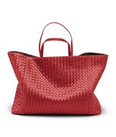 Bottega Veneta® Blood Intrecciato Nappa Tote Bottega Veneta® Blood Intrecciato Nappa Tote
