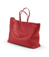 Bottega Veneta® Blood Intrecciato Nappa Tote Bottega Veneta® Blood Intrecciato Nappa Tote