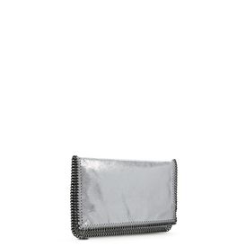 STELLA McCARTNEY, Clutch Bag, Falabella Chamois Fold Over Clutch 