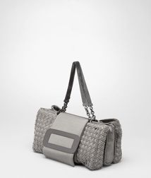 Top Handle BagBagsTextile fibersGrey Bottega Veneta®
